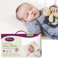 ClevaMama BabY Pillow 愛爾蘭嬰兒記憶枕防扁頭、透氣 連枕套 0M+