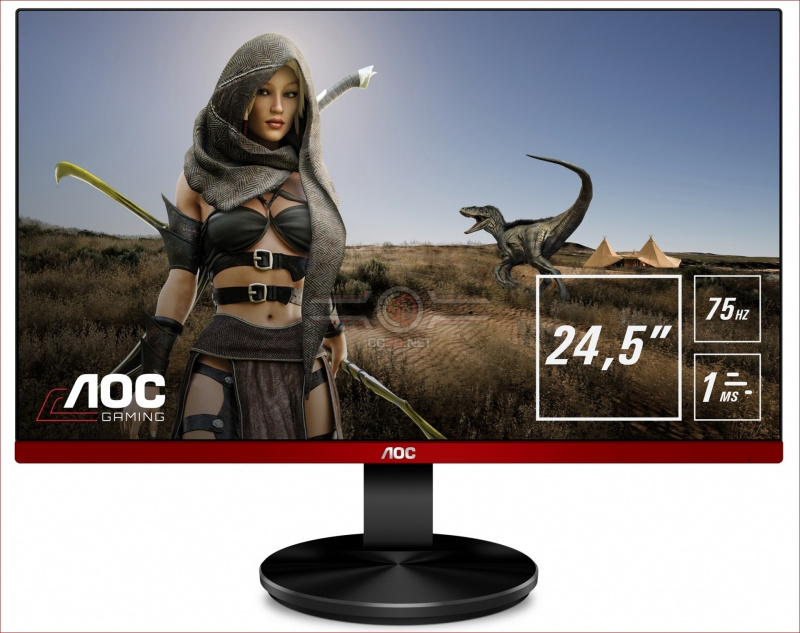 AOC 24.5吋電競顯示器G2590VXQ 價錢、規格 