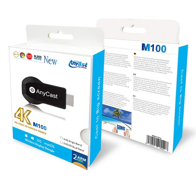 Anycast Dual-Core 4K HD Wireless Display M100 價錢、規格及用家意見 - 香港格價網 Price ...