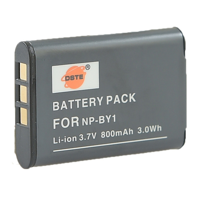 Batterie DSTE NP-BY1 Per Sony Action Cam - Doppio Pack Con Caricatore USB! Ideale Per HDR-AZ1