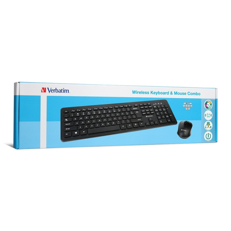 Verbatim Wireless Keyboard & Mouse Combo 價錢、規格及用家意見 香港格價網