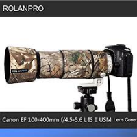 ROLANPRO Copriobiettivo Impermeabile Per Canon EF 100-400 Mm F4.5-5.6 L