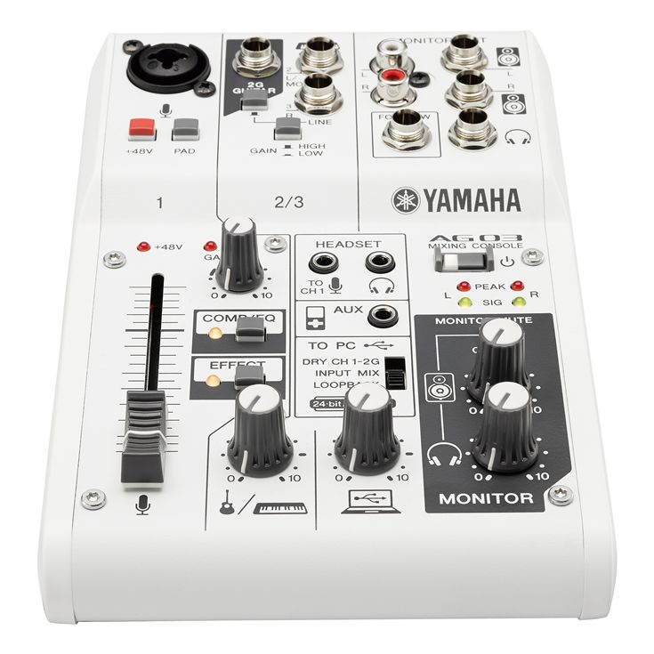 Yamaha 混音器AG03 價錢、規格及用家意見- 香港格價網Price.com.hk