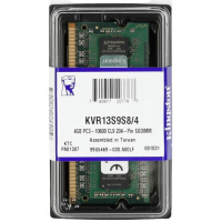 Kingston 4GB DDR3 1333 筆記型電腦記憶體 SO-DIMM KVR13S9S8/4G