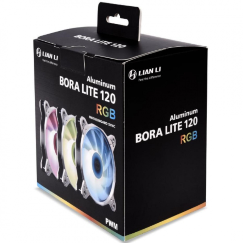 Lian Li Bora Lite 120MM RGB Fan* 3 PCS 