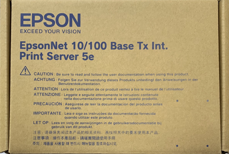 Epson LQ590 10/100 Base Tx Int.Print Server 5e 價錢、規格及用家意見 香港