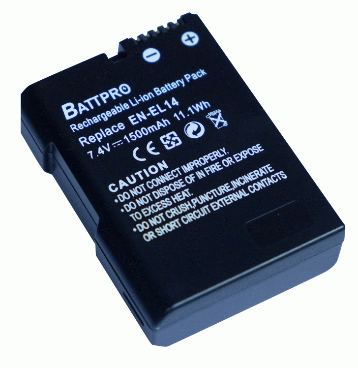 BattPro Nikon ENEL14 Rechargeable Liion Battery Pack 價錢、規格及用家意見 香港格
