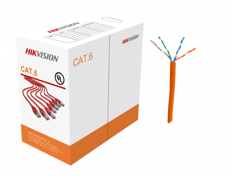 Hikvision 海康威視 UTP CAT 6 Network Cable 305m 價錢、規格及用家意見 香港格價網