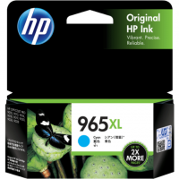 HP 965XL 高打印量綻藍原廠墨盒 (3JA81AA)