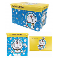 Doraemon 可摺疊兒童卡通儲物櫈