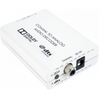 Cypress DCT-1DD Coaxial Digital Audio to Stereo Analog Audio Decoder ...