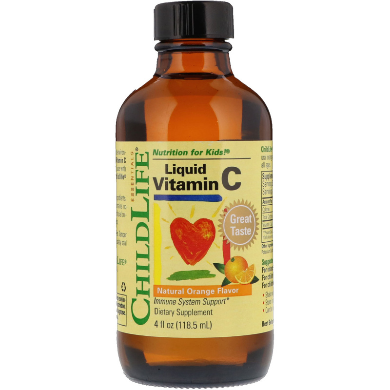 ChildLife Essentials Liquid Vitamin C 維他命C補充液 118.5ml 價錢、規格及用家意見 香港格價