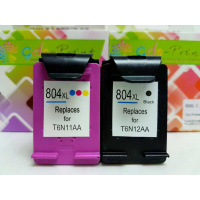 麗康墨盒 HP T6N12AA ( 804XL BK) 黑色墨盒