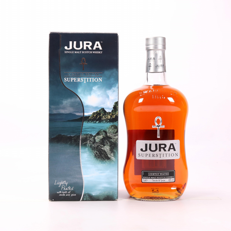 JURA Isle of Jura Superstition Lightly Peated Single Malt Scotch Whisky