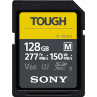 Sony M-Series Tough SF-M128T UHS-II SDXC 128GB [R:277 W:150]