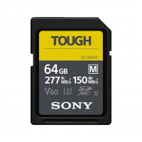 Sony 64GB SF-M Tough Series UHS-II SDXC Memory Card (SF-M64T)