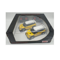 DX 1:18 Mini Cooper遙控車 - 孖裝 (黃色)