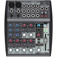Behringer Premium 10-Input 2-Bus Mixer with XENYX Mic Preamps, British EQs and Multi-FX Processor 1002FX