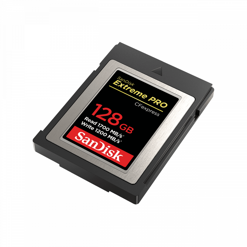 SanDisk Extreme PRO CFexpress Card Type-B 128GB [R:1700 W:1200 