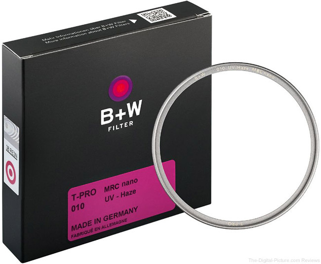 Filtro UV B+W Master MRC Nano 43 Mm – Protezione Obiettivo, Made In Germany, Per Fotocamere Digitali E Analogiche