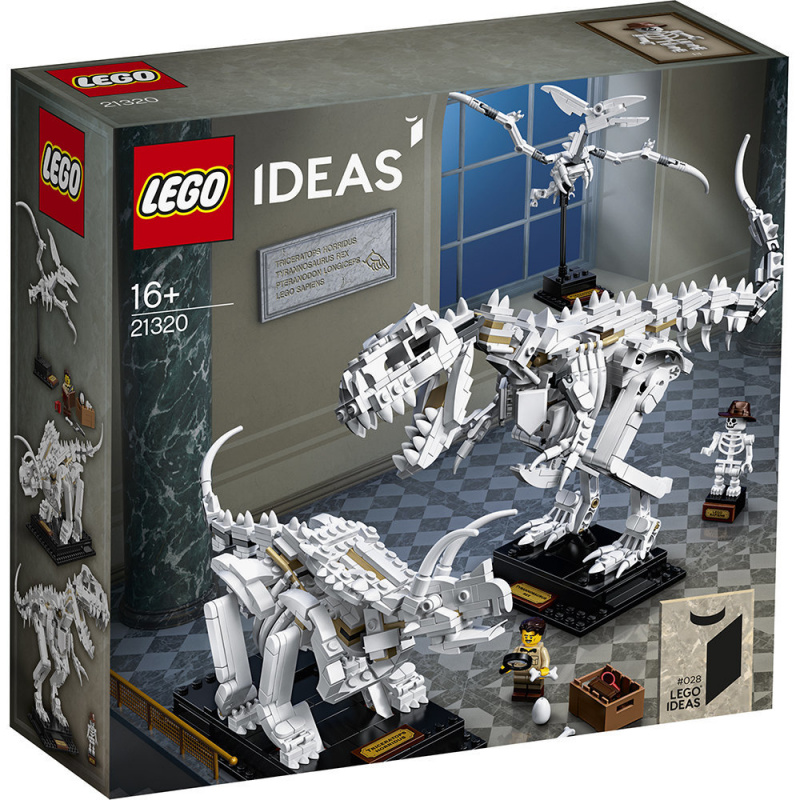 LEGO Ideas 恐龍化石(模型, 積木) 21320 