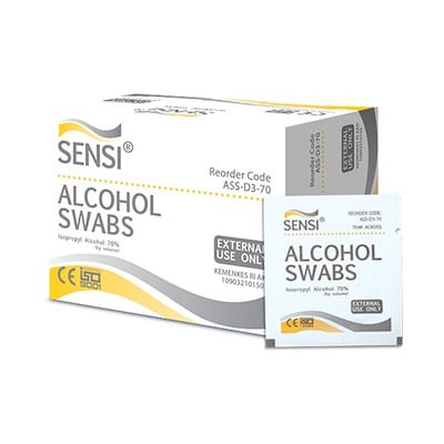 Sensi Alcohol Swabs 100pcs/box 價錢、規 