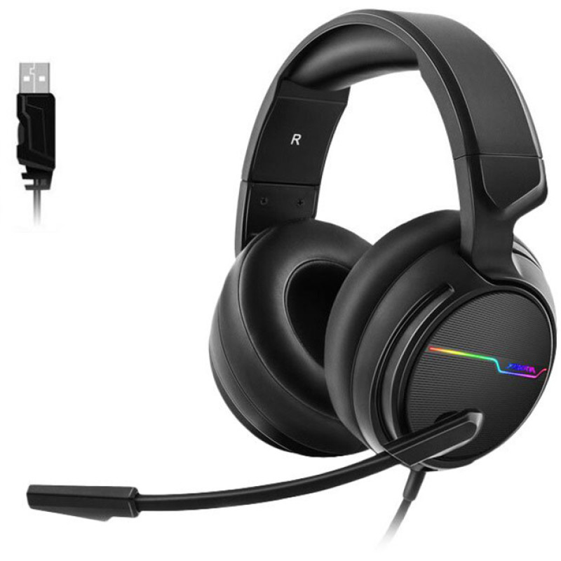 xiberia 西伯利亚 usb 头戴式游戏耳机 v20