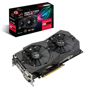 ASUS ROG Strix Radeon RX570 OC 版 8GB GDDR5 (ROG-STRIX-RX570-O8G-GAMING ...