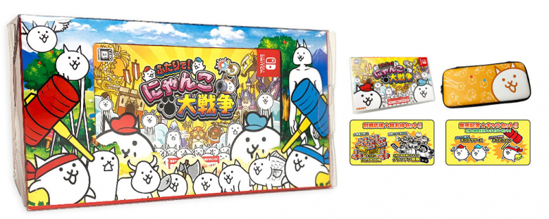 Ns 版 兩人一起 貓咪大戰爭 人氣手機遊戲改編登場收錄豐富原創小遊戲 Together The Battle Cats 巴哈姆特