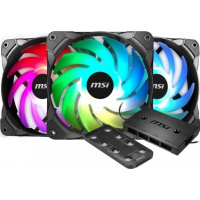 MSI Rainbow Fan Pack 12公分風扇 三風扇含控制器