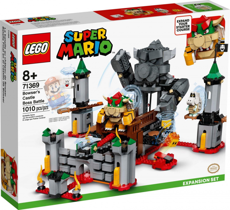 LEGO Super Mario Bowser's Castle Boss Battle Expansion Set (71369)  價錢、規格及用家意見- 香港格價網Price.com.hk