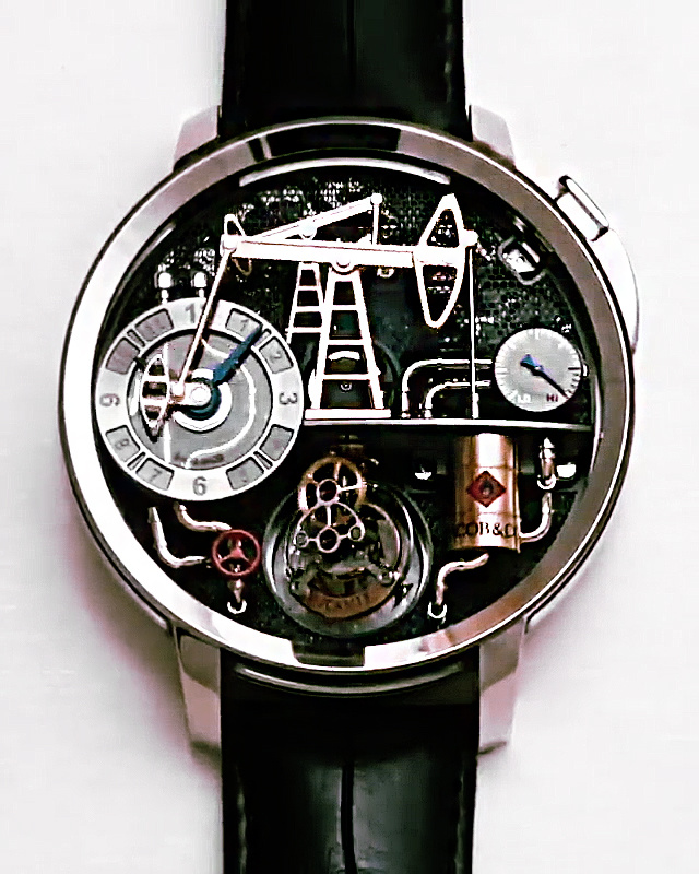 Jacob & Co. Oil Pump Tourbillon White Gold Watch 價錢、規格及用家意見 香港格價網