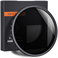 K&F Concept 72mm Variable Fader ND2-400 Filter (可調減光濾鏡)