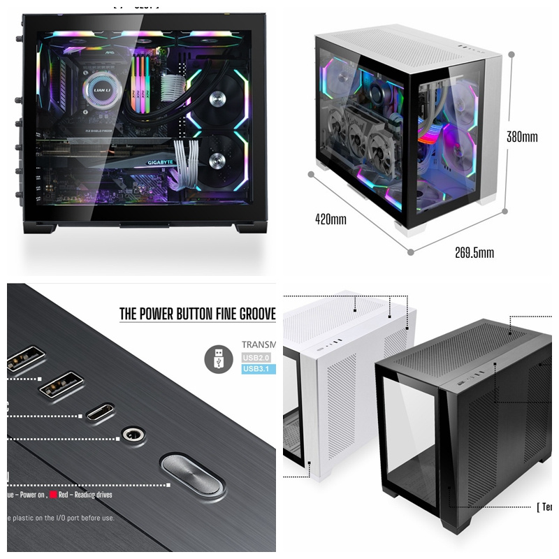Lian Li O11 Dynamic Mini 機箱價錢 規格及用家意見 香港格價網price Com Hk