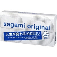 SAGAMI 相模 0.02 快閃 (第二代) PU 安全套 5 片裝