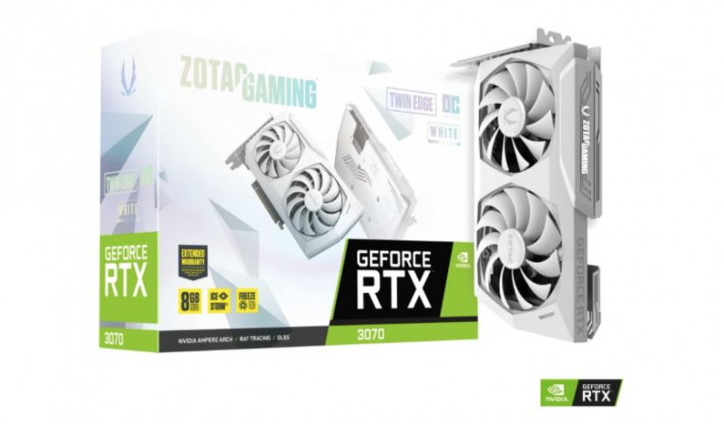 Zotac GAMING GeForce RTX 3070 Twin Edge OC White Edition 價錢