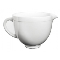 KitchenAid 6 Quart Ceramic Bowl 4.8L白色陶瓷碗 KSMCB5LW