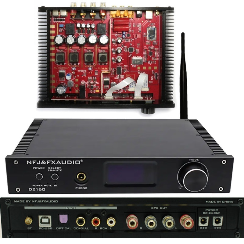 Amplificateur HiFi FX-Audio D2160 Bluetooth 5.0 - Puissance FDA - Occasion