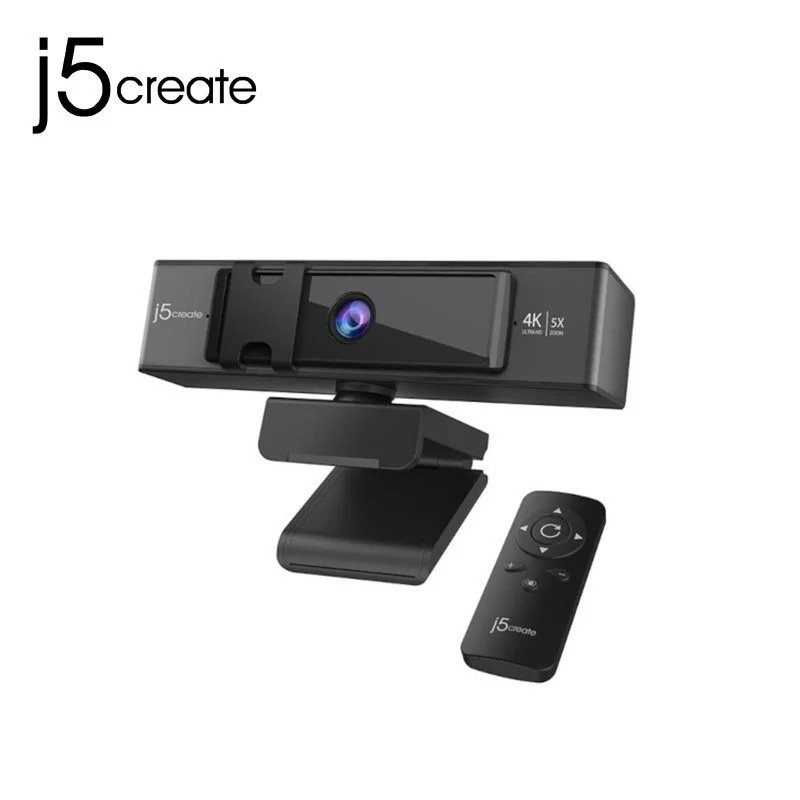 J5create Usb 4k Ultra Hd Webcam With 5x Digital Zoom Remote Control 4k高