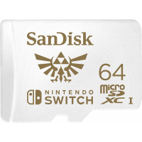 SanDisk MicroSDXC UHS-I Memory Card for Nintendo Switch 64GB [R:100 W:60]
