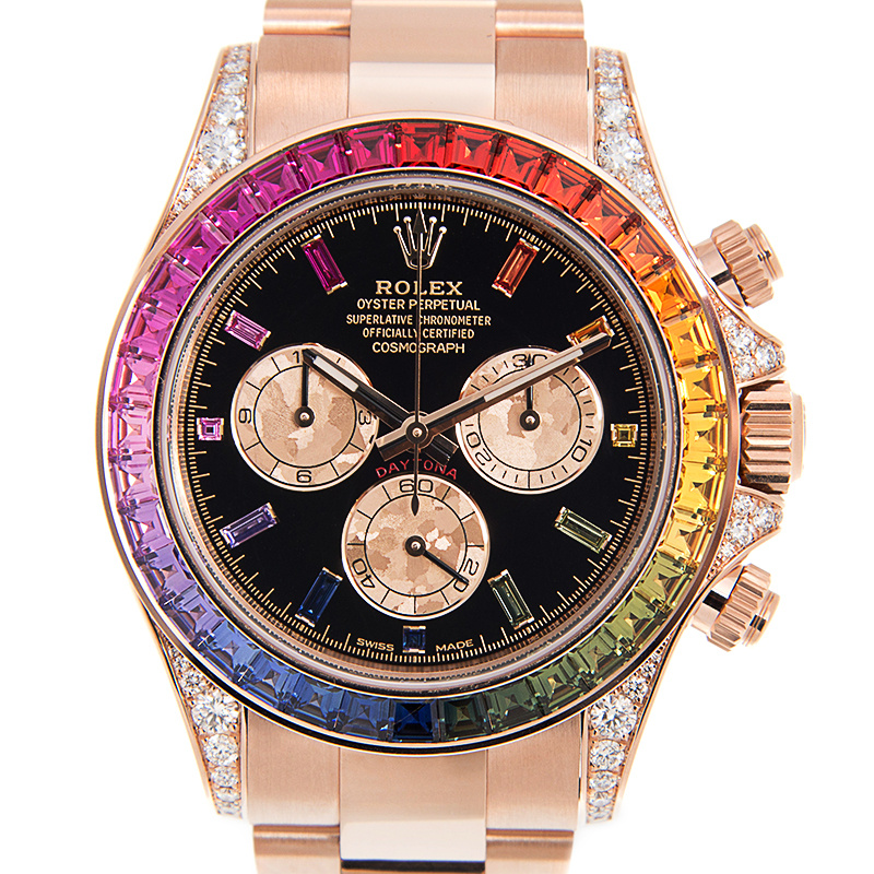 Rolex Cosmograph Daytona Rainbow (116595RBOW) 價錢、規格及用家意見 香港格價網