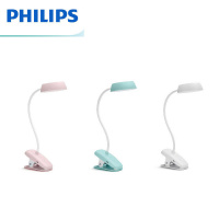 Philips 飛利浦 DonutClip 酷皓 White 2.3W LED 4000K Rechargeable Reading Lamp 充電夾枱燈 66138/83/1R3