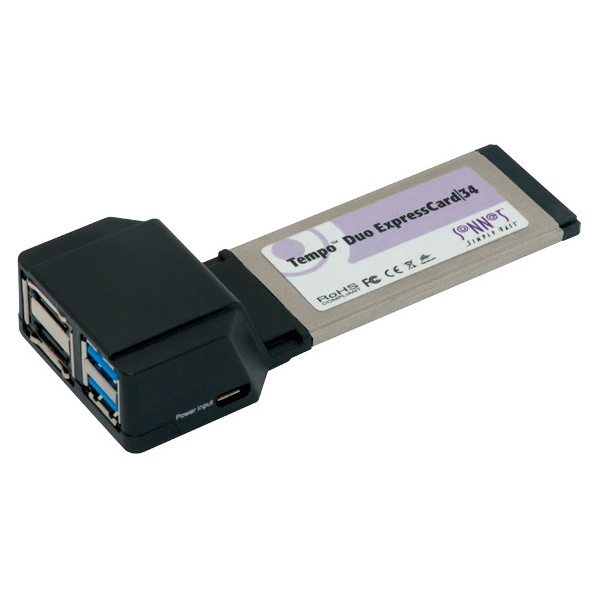 Sonnet Tempo Duo ExpressCard/34 (USB 3.0 + eSATA) 價錢、規格及用家意見 - 香港格價網 ...