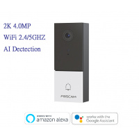 FOSCAM 無線2K視像智能AI門鈴Doorbell VD1