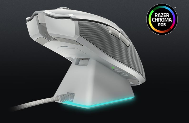 Razer Viper Ultimate Wireless With Charging Dock Mercury White 價錢 規格及用家意見 香港格價網price Com Hk