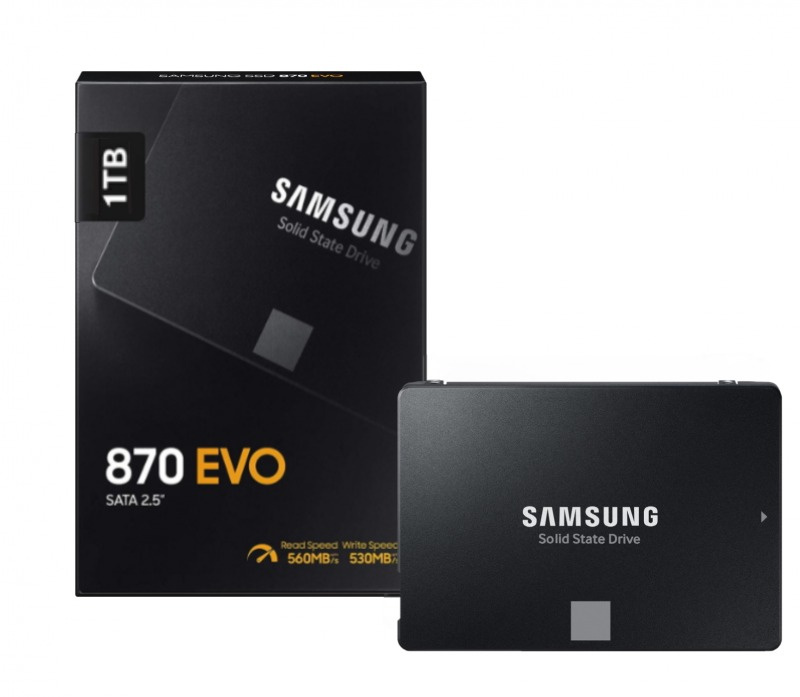 Samsung 三星 870 EVO SATA III 2.5-inch SSD 2TB (MZ-77E2T0BW) 價錢、規格及用家意見