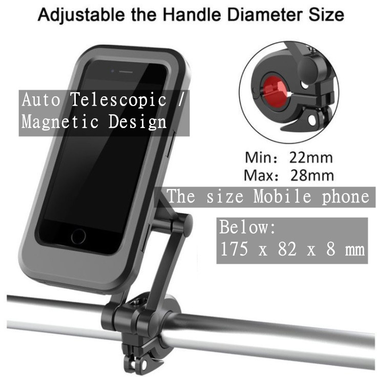 CYBERTECH Universal Waterproof Case for the Bicycle of Phone Holder 單車