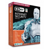 ESET INTERNET SECURITY 1 user 3 years 續期版