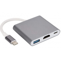 AIRSKY USB-C to HDMI+多功能轉換器 (HDMI+USB3.0+PD) HC-04A
