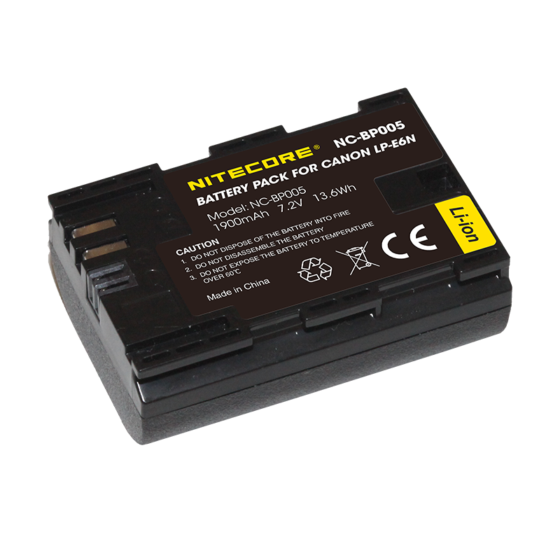 Nitecore Battery Pack for CANON LPE6N NCPB005 價錢、規格及用家意見 香港格價網